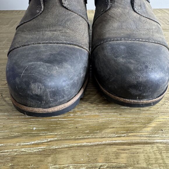 Sorel Joan of Arctic leather wedge waterproof boot brown size 9 - Picture 7 of 10